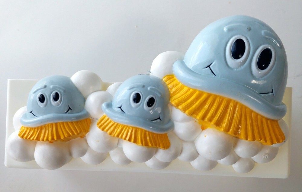 Dow SCRUBBING BUBBLES Bath Shower Caddy Organizer VTG 90s Bathroom/Kitchen