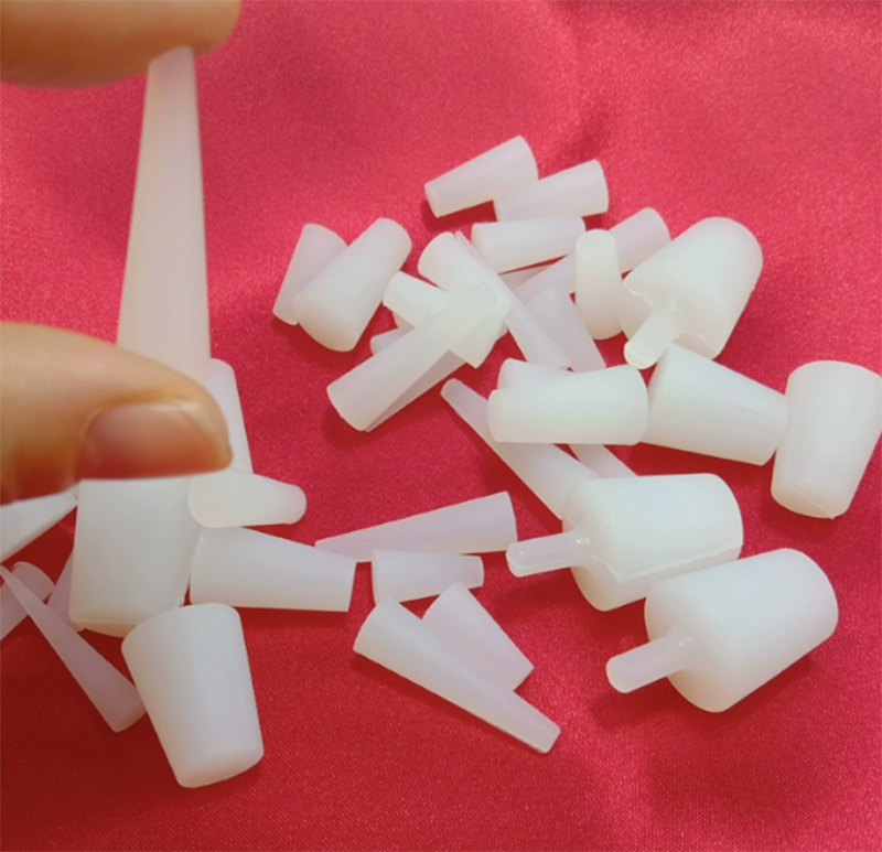 Silicone Stopper Soft Elasticity Cone Shaped Rubber Plug for M2 ~ M40 Hole Size