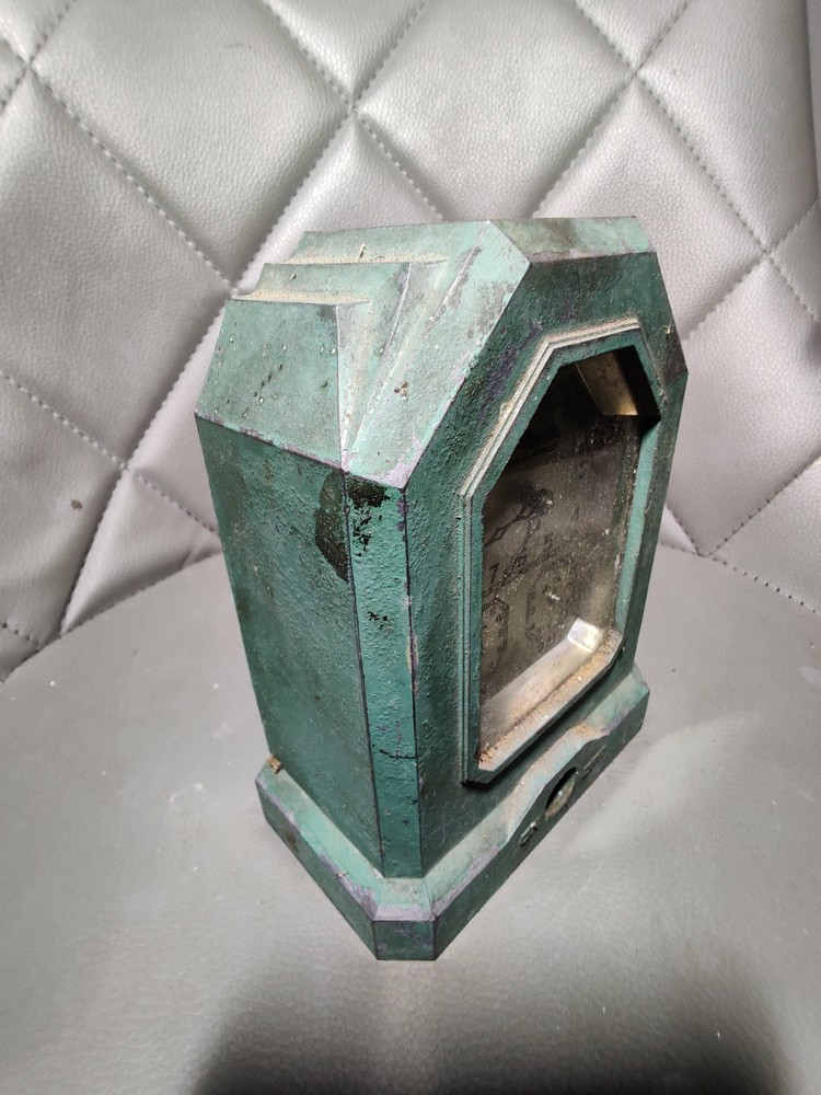 Old Clock Hotpoint Automatic Range Timer ART DECO 1920 Copy Right 2 Lb 8oz.