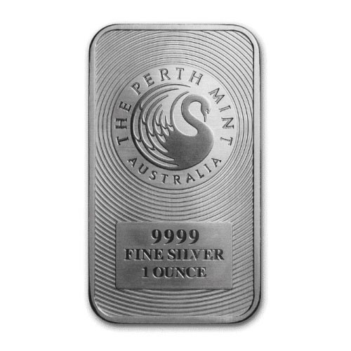 Silver - 1 oz Perth Kangaroo Bar