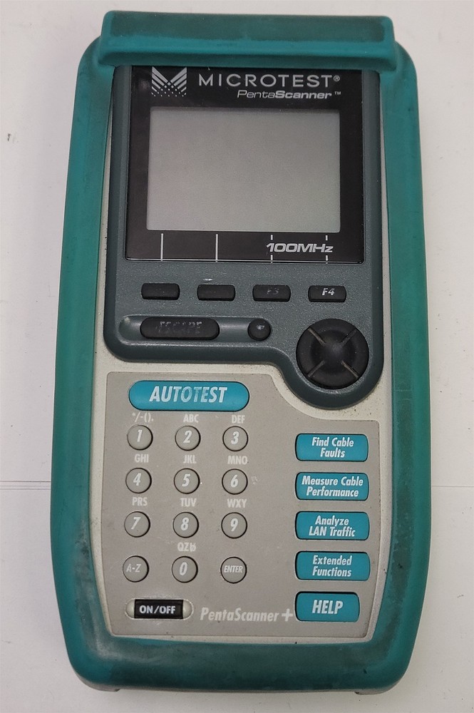 Microtest Pentascanner 350 Cable Tester - Needs New Battery