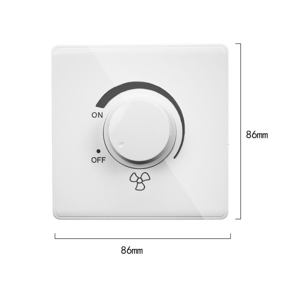 Ceiling Fan Knob Speed Controller For surface Mounted for Easy Installation ABS