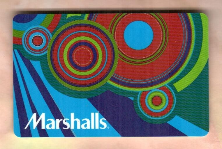 MARSHALLS Multicolored Circles ( 2008 ) Gift Card ( $0 )