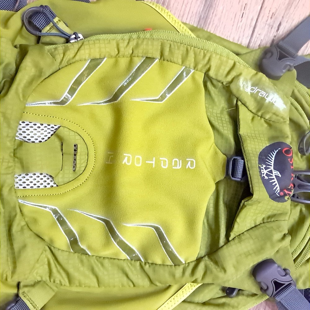 Osprey Raptor 14 green Hydraulics Hydration Pack backpack lime w/ bladder pack