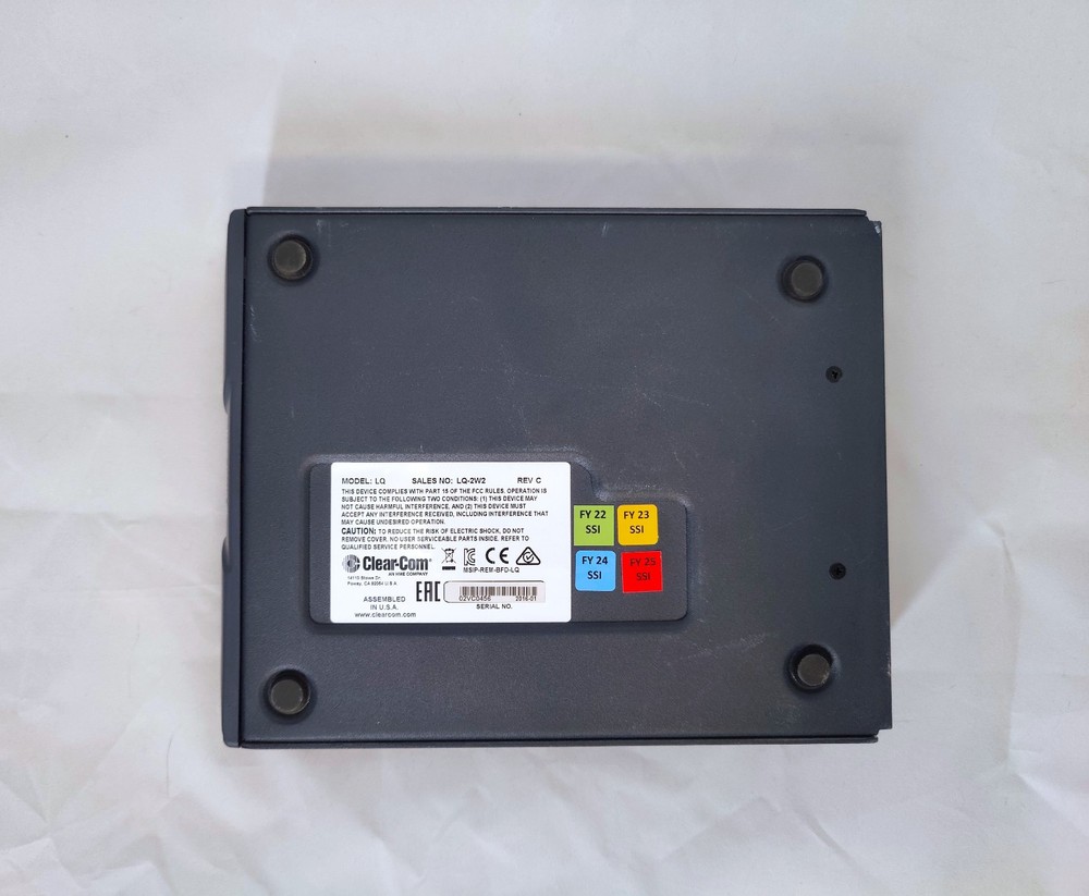 Clear-Com LQ-2W2 2-wire Intercom IP Network Interface - Works
