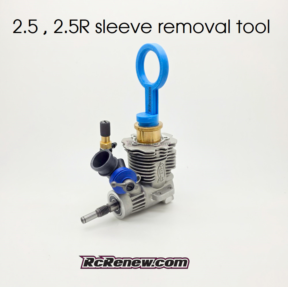 TRAXXAS 2.5 engine sleeve removal puller tool BY RCRENEW RC engine tool