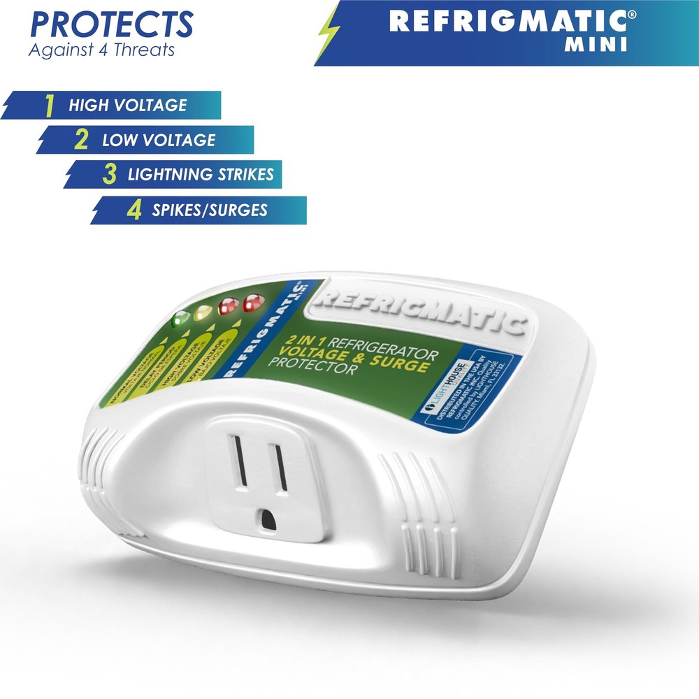 Refrigmatic WS-36300 Electronic Voltage & Surge Protector for White