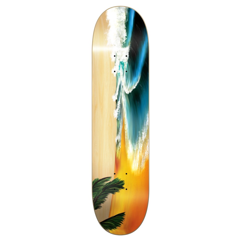 Yocaher Graphic Beach Skateboard Deck (DECK ONLY)