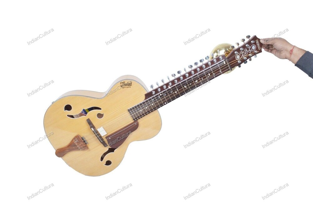 CUSTOM MOHAN VEENA GREAT SIDE WEISSENBORN STYLE MAX STRING PRESSURE
