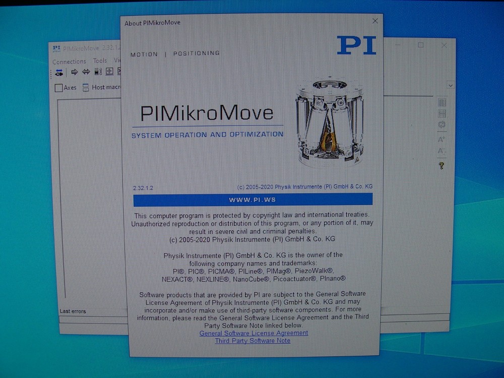 Physik Instrumente PI L-836.501200BF Linear Stage + Mercury Motor Controller +