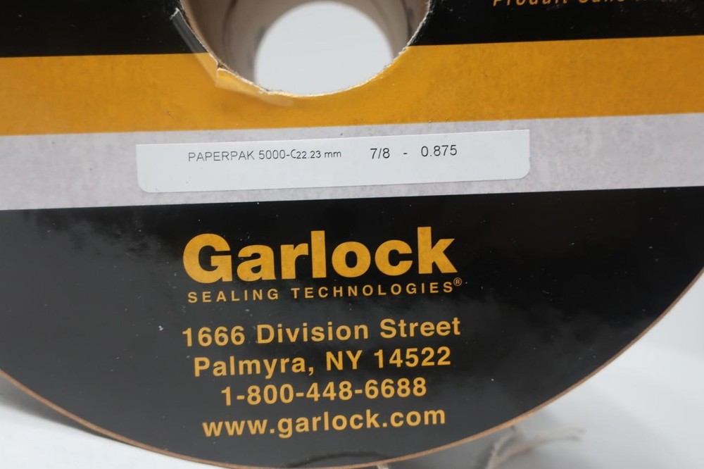 Garlock 5000-C Compression Packing 7/8in 10lb