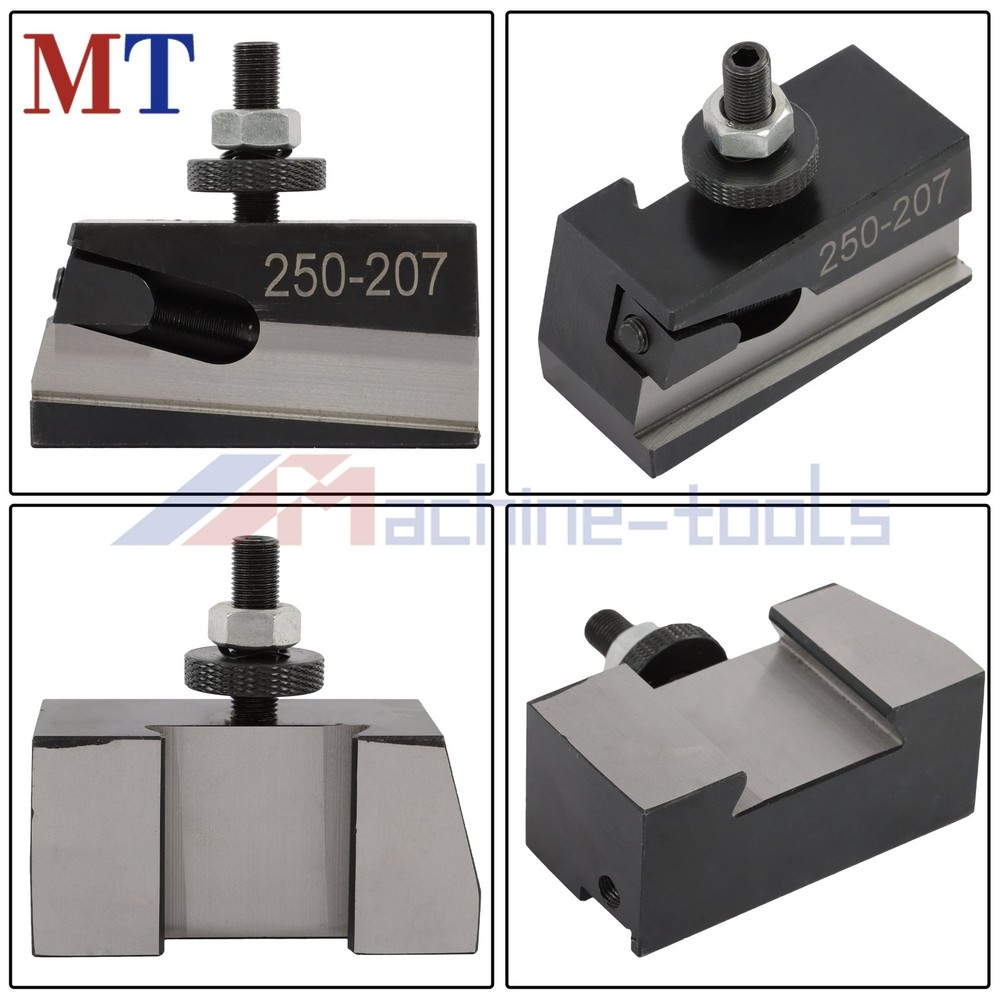 Industrial 6 Pack BXA Tool Post Set 250-200 for Precision Lathe Work