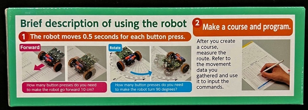 ARTEC - PUSH-BUTTON PROGRAMMABLE ROBOT (No PC Required) Easy to Program!