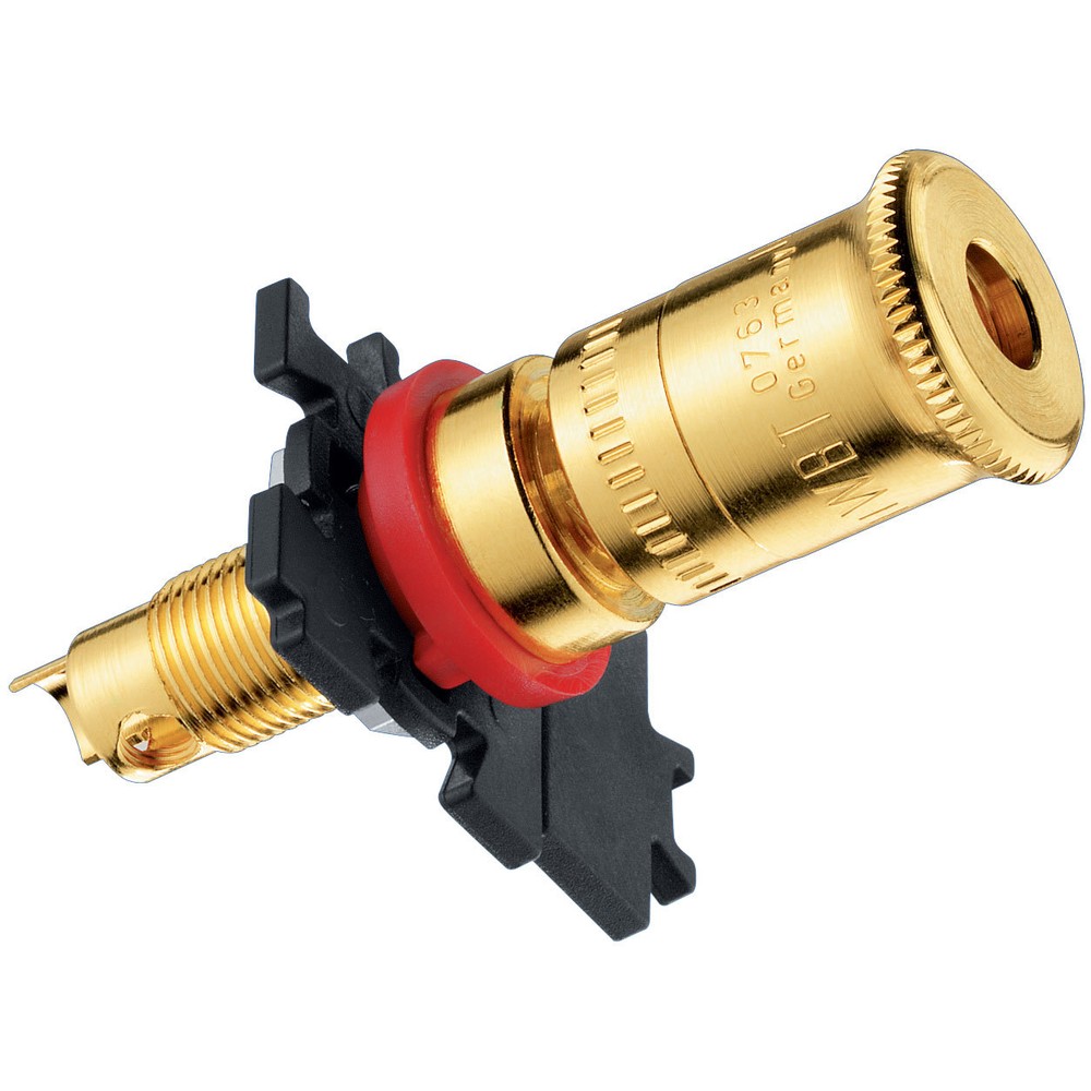 WBT 0763R Midline Binding Post Red