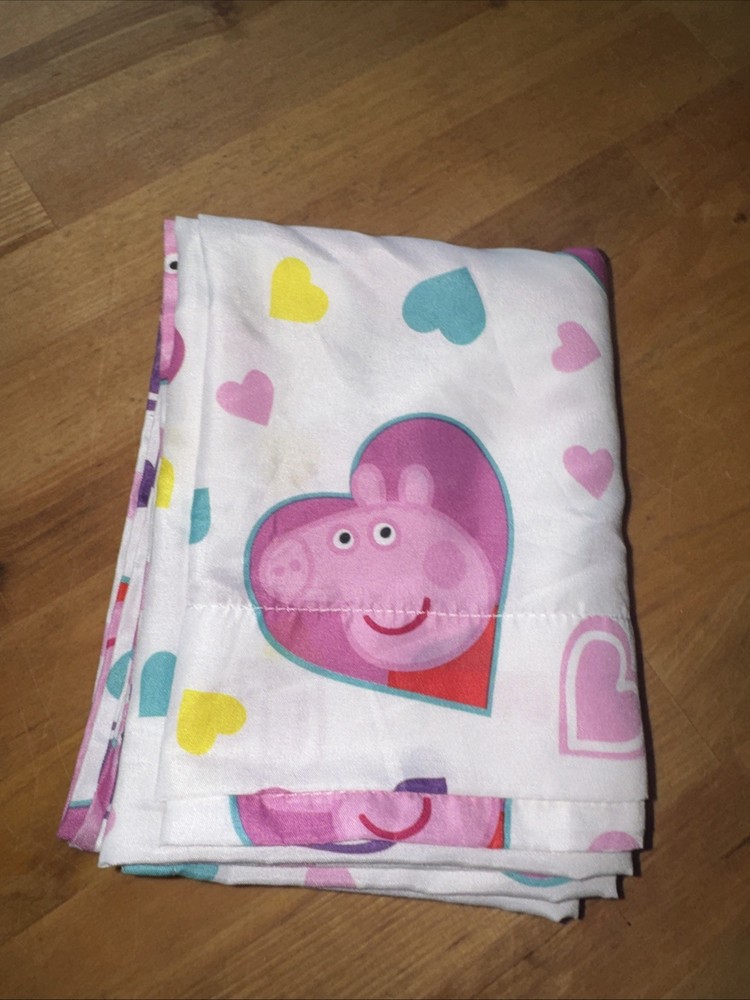 Peppa Pig Crib Toddler Flat Sheet