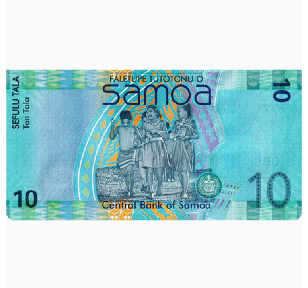 2008 Samoa 10 Tala P-39a NEW UNC Banknote