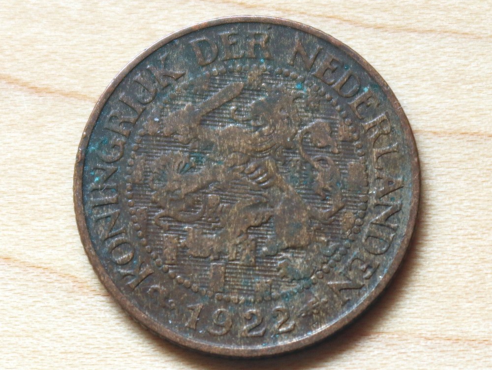 1922 Netherlands 1 Cent