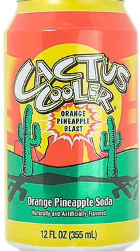 Cactus Cooler Soft Drink Soda, 12 Packs Fresh Release