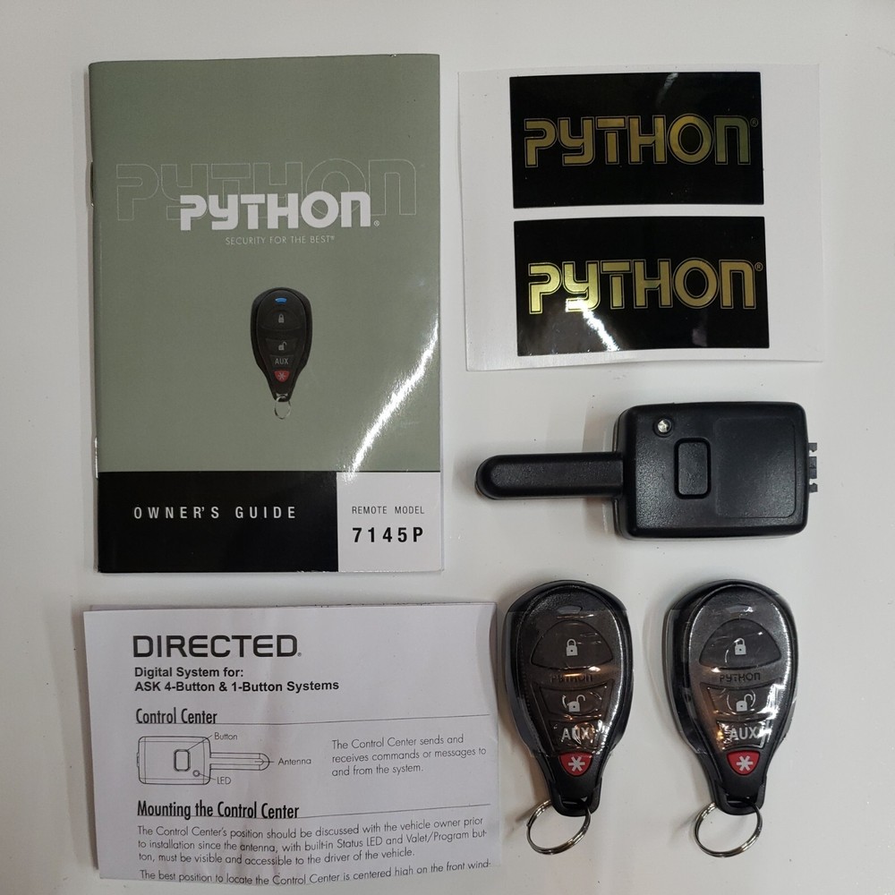 Python D9145P 1-Way Remote Control Kit With Antenna For DS3/DS3P