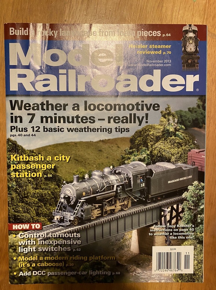 Model Railroader Magazine November 2013 Kitbash