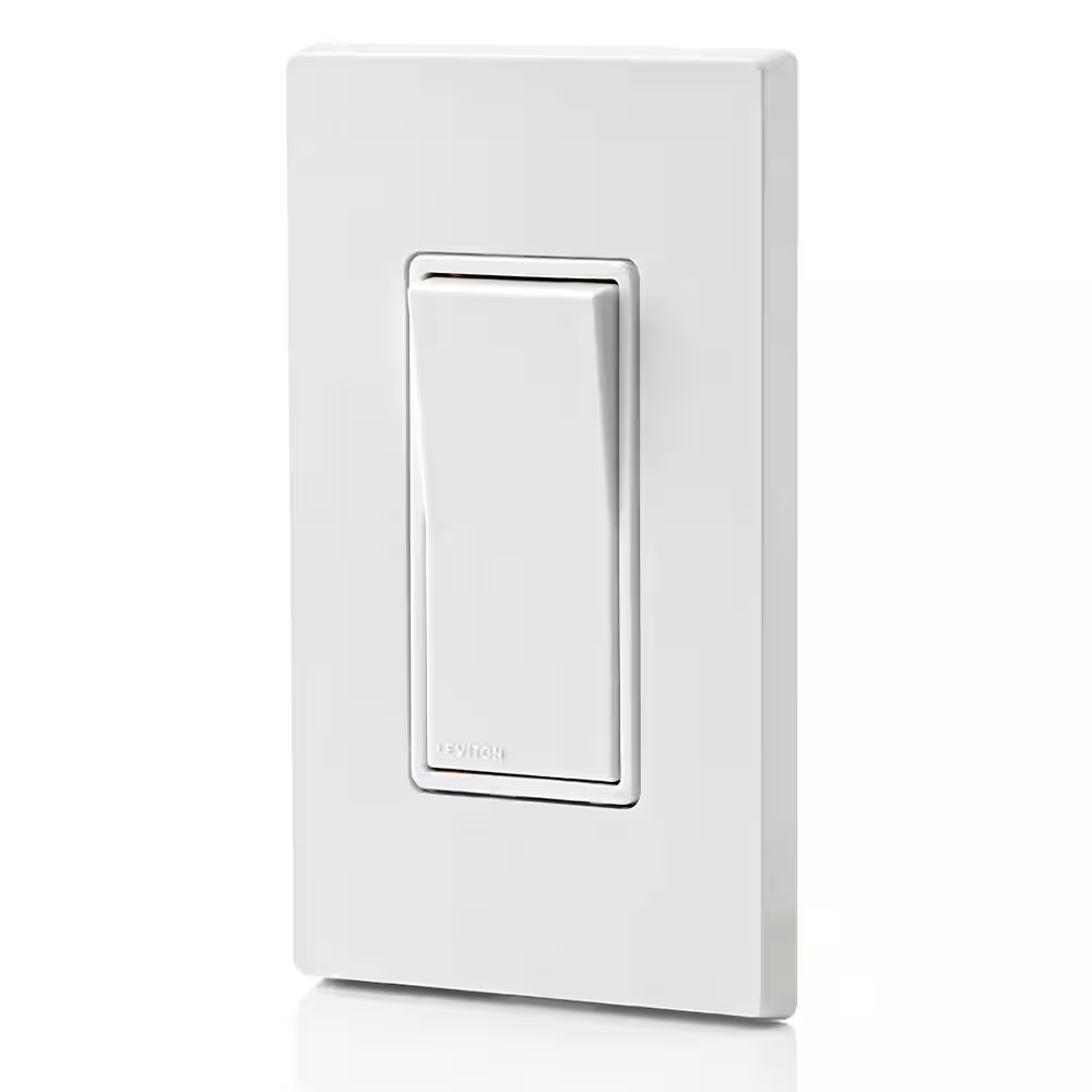 Decora 15 Amp Single-Pole Switch White