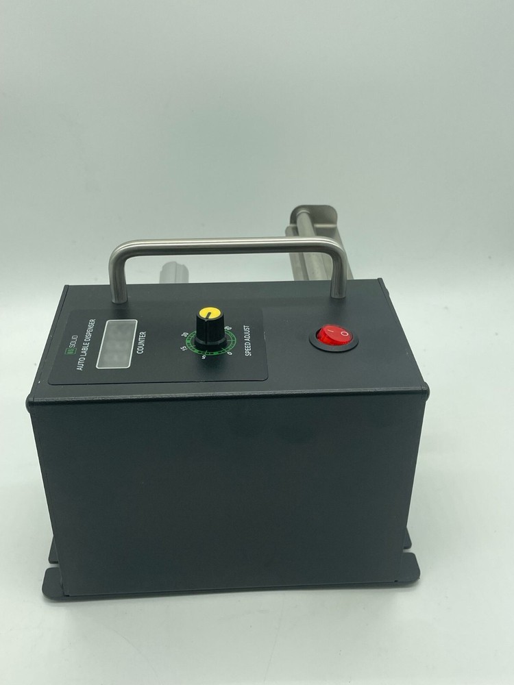 U.S. Solid Automatic Label Dispenser Machine w/Counter Fibre Optic Sensor Speed