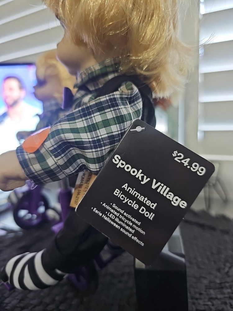 Animated Bicycle Doll