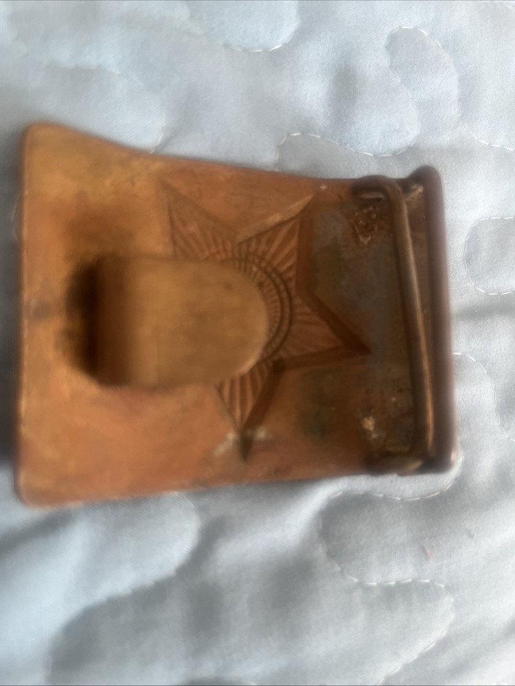 Belt Buckle Hammer And Sickle