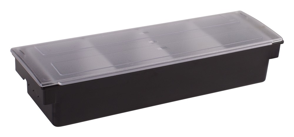 Condiment Holder, 4 Compartment, Black Plastic Base (6 Each)