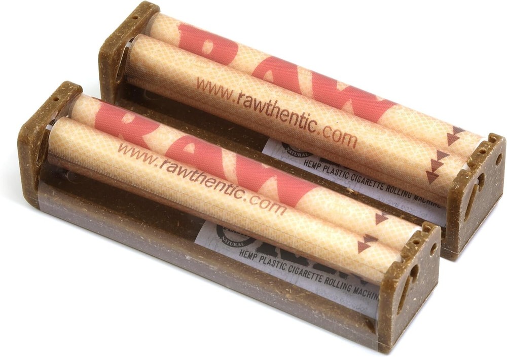 RAW Natural 110mm Rolling Machine – 2 Count Pack | King Size Slim Roller