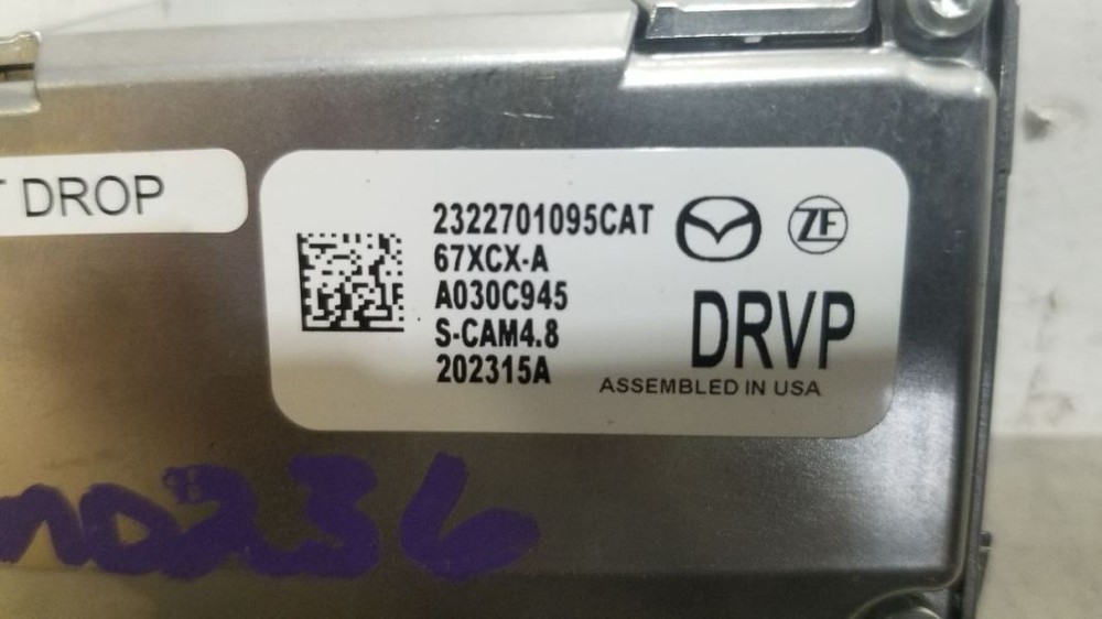 24 2024 MAZDA CX-30 WINDSHIELD FRONT VIEW CONTROL MODULE 67XCX-A
