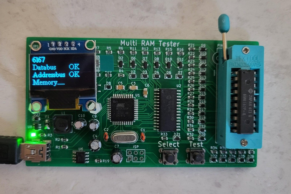 🇬🇧 Multi RAM Tester DRAM SRAM Dynamic Static