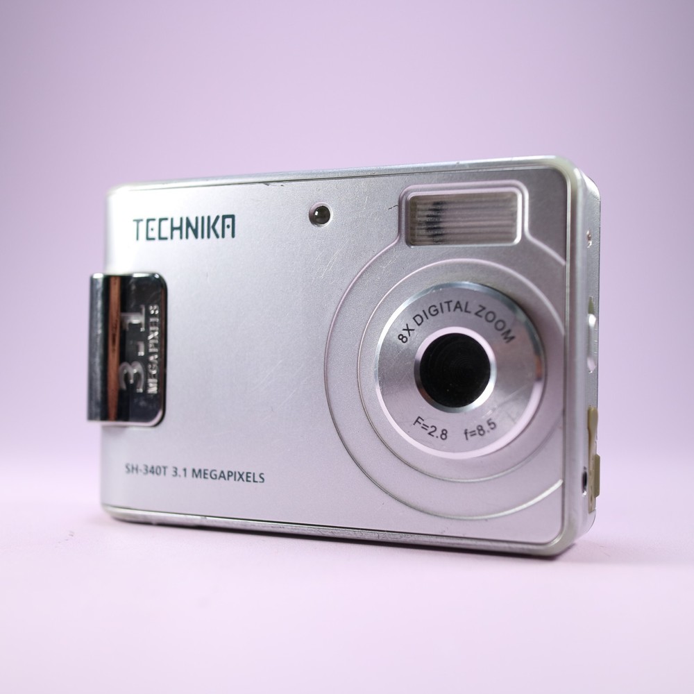 Technika SH-340T 3.1MP Compact Digital Camera Silver Tested