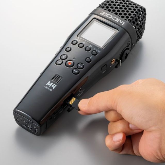 ZOOM M4 MicTrak - 32-bit Float 4-Track Handheld Recorder