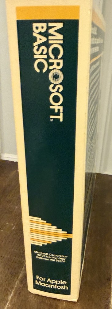 Microsoft BASIC Interpreter for Apple MACINTOSH