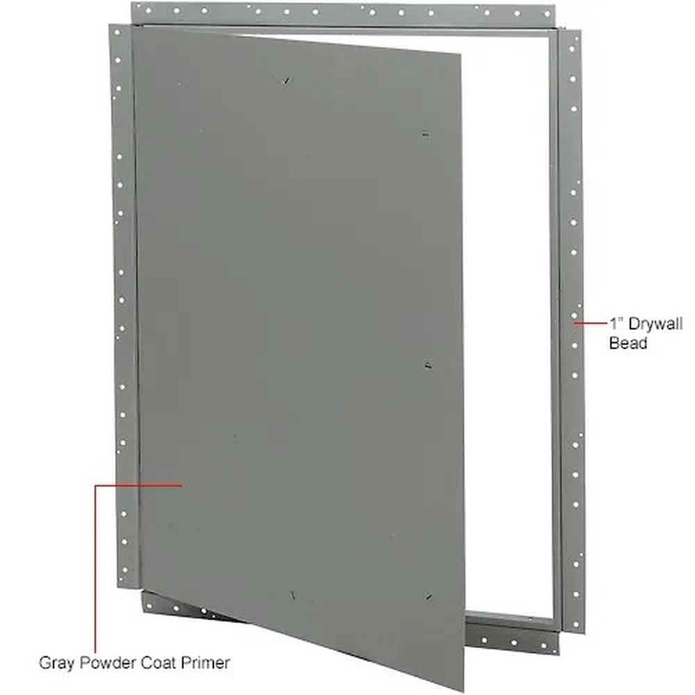 Concealed Frame Access Panel For Wallboard, Cam Latch, 22"W x 30"H