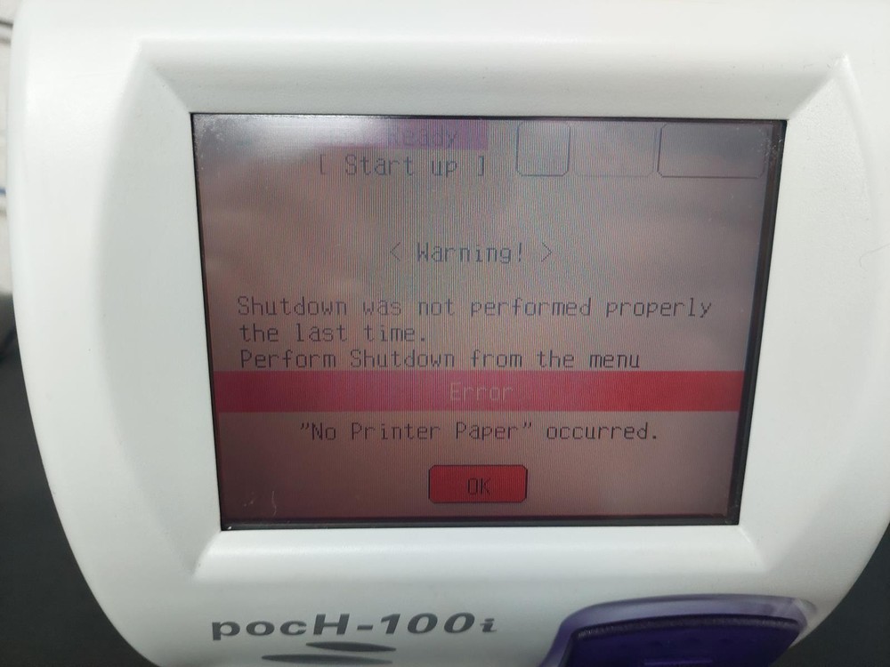 Sysmex Hematology Analyzer pocH-100i (As-Is)