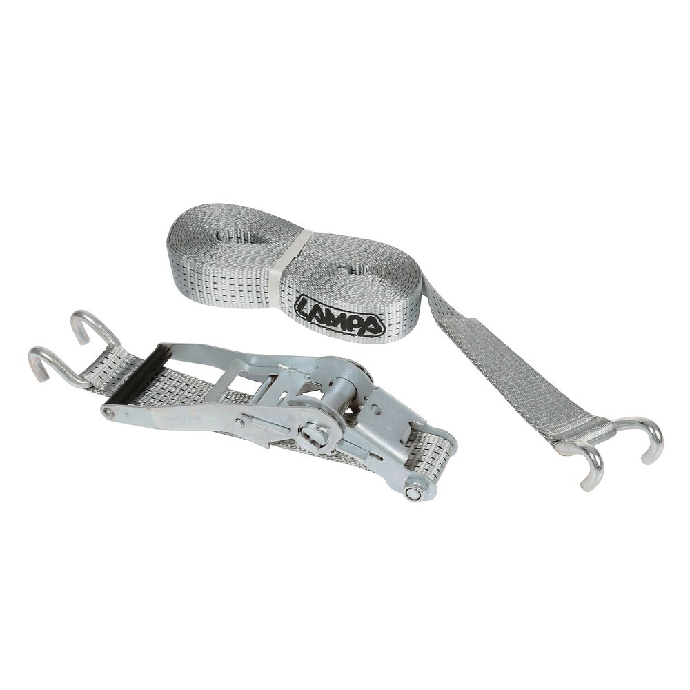 Lampa Ratchet Tie Down Strap - Hook Side Wall - 8.5 m