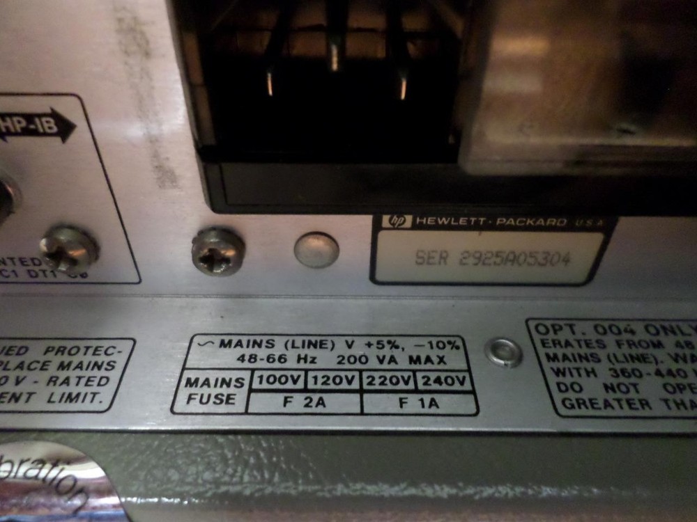 HP 8901A Modulation Analyzer