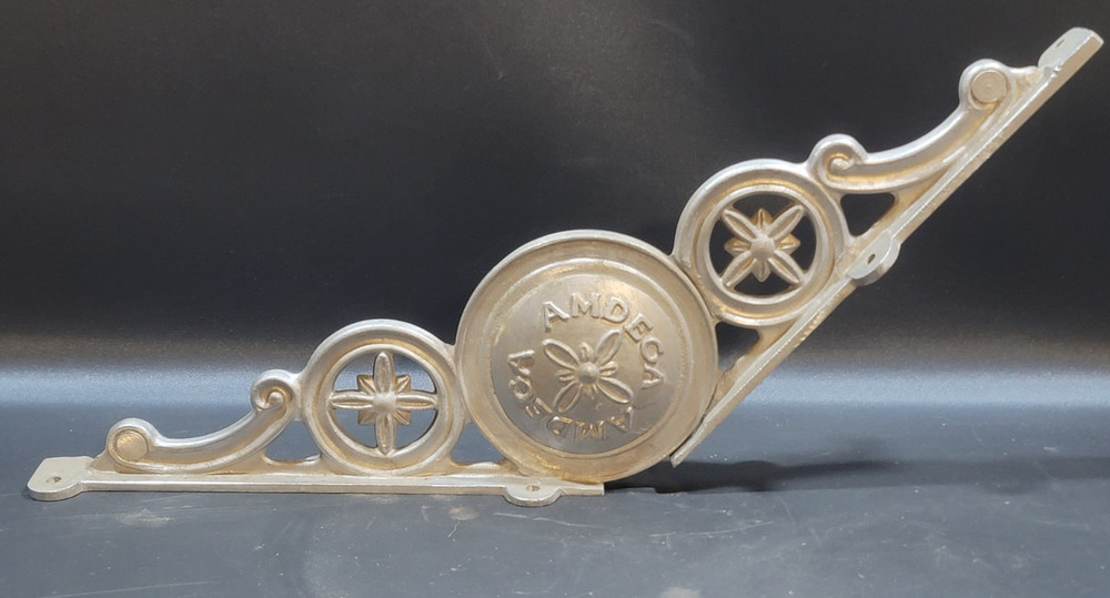 Amdega Cast Iron Silver Brackets
