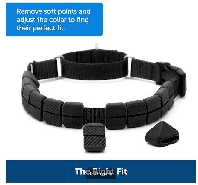 PetSafe Soft Point No Pull Training Dog Collar, Medium upto 55lbs - Retails $17