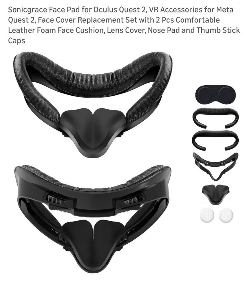 SonicGrace Face Pad For Oculus Quest 2