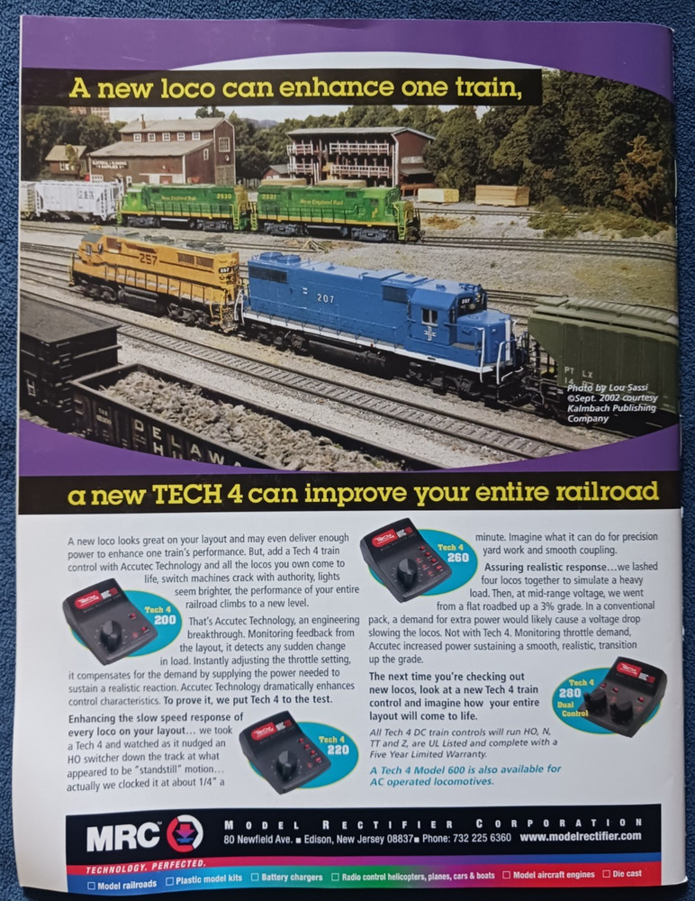 Model Railroader Magazine - August 2005 Issue - Sectional G-Scale Layout