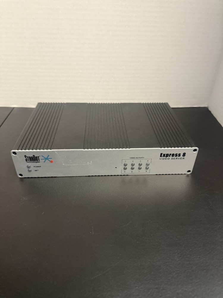 E8 StarDot Technologies Express 8 Video Server W/Power Supply Model SDEXP8