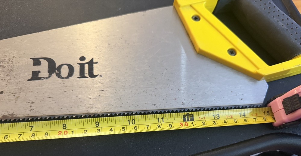 DO IT 15 IN Sharp Cut Hand Saw