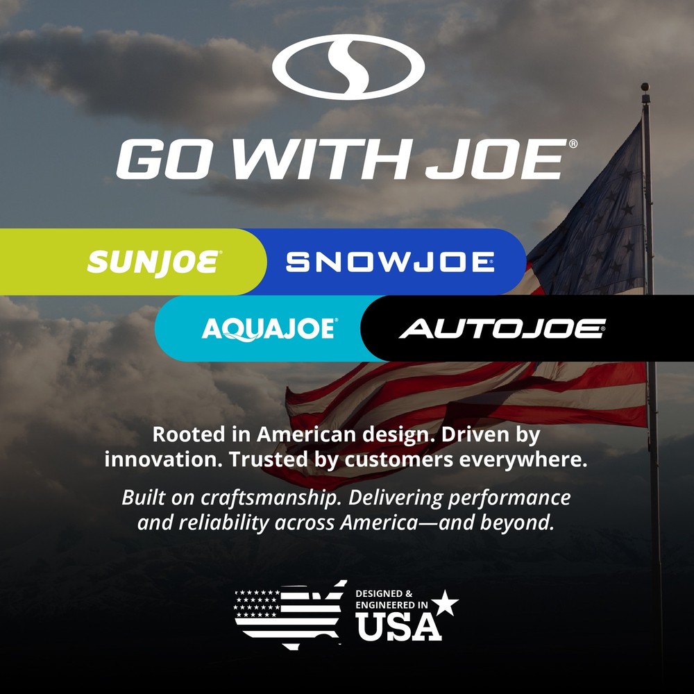 Snow Joe 2-in-1 Telescoping Snow Broom and Ice Scraper with Extendable Handle