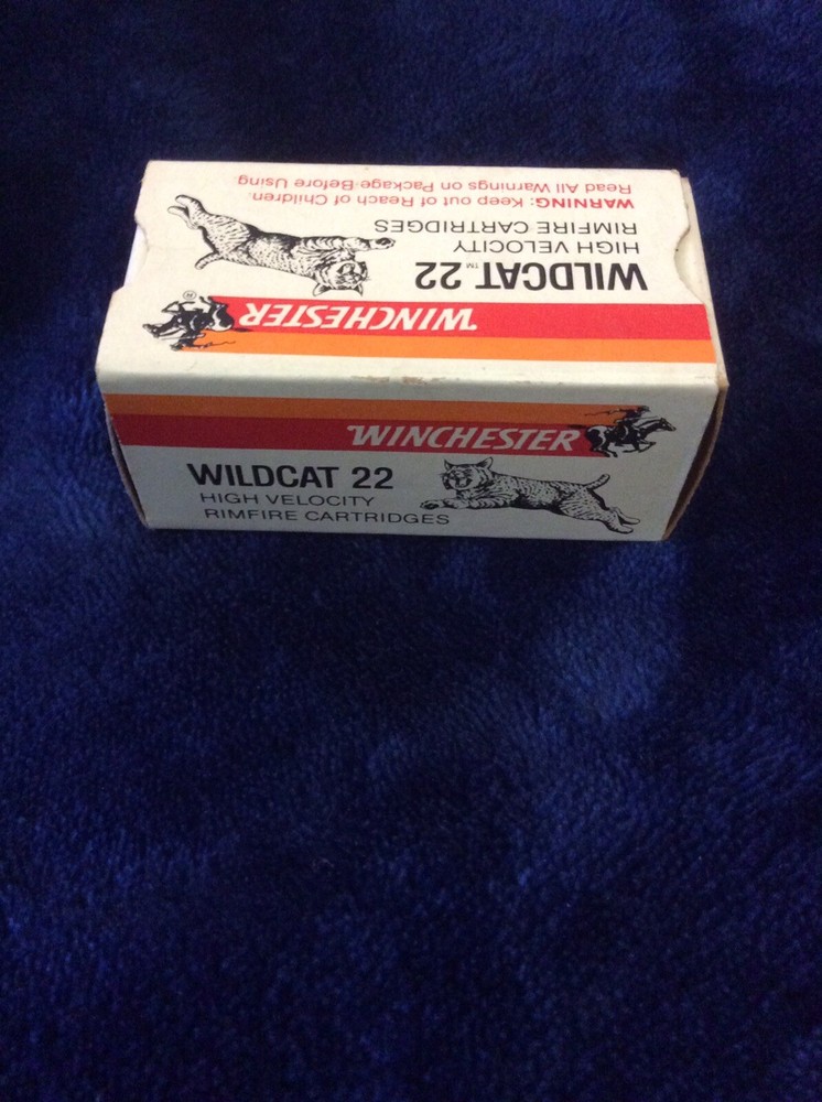 Vintage Winchester Wildcat Empty Box