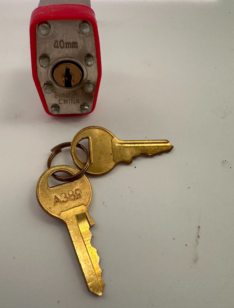 Knightlockbox Padlock Hardened 40mm