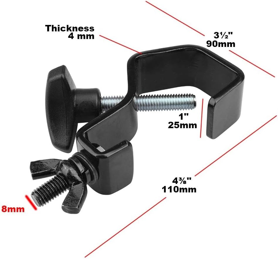 Stage Light C Clamps Heavy Duty 6 Pack