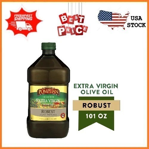 Pompeian Robust Extra Virgin Olive Oil - 101 fl oz